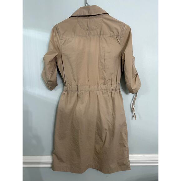 Converse One Star Khaki Shirt Dress - Picture 2 of 6